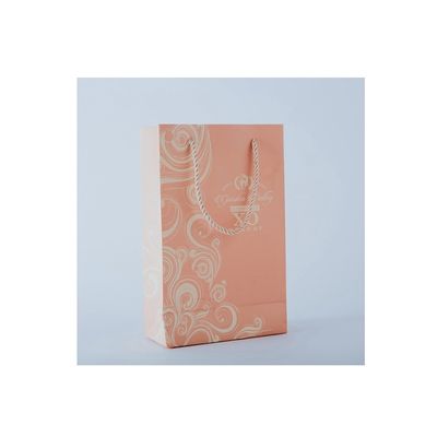 quality Beautiful and environmental friendly small delicate gift printing paper bags for food factory